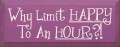 Shown in Old Plum with Cream lettering