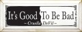 Shown in Old Cottage White with Black lettering