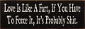 Shown in Old Black with Cream lettering