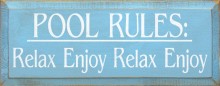 Shown in Old Light Blue with Cottage White lettering