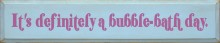 Shown in Old Baby Blue with Plum lettering