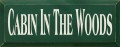 Shown in Old Green with Cream Lettering