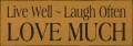 Shown in Old Gold with Black lettering