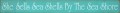 Shown in Old Aqua with Cottage White lettering