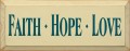 Shown in Old Cream with Peacock lettering
