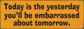 Shown in Old Tangerine with Black lettering