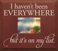 Beveled Edge Frame in Old Burgundy & Cream