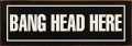 Shown in Old Black with Cream lettering