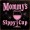 Shown in Old Black with Pink lettering