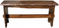 Natural Pine wood is coated with a sealant - color and detail vary with every piece