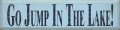 Shown in Old Baby Blue with Blue lettering
