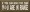 Shown in Old Brown with Cream lettering