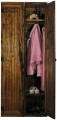 Two lockers shown in Walnut & Poly (each sold separately)