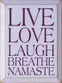 Shown in Old Lavender with Elderberry lettering