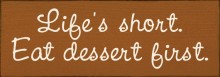 Shown in Old Caramel with Cream lettering