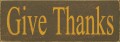 Shown in Old Brown with Mustard lettering