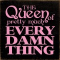 Shown in Old Black with Pink lettering