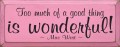 Shown in Old Pink with Black lettering