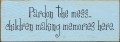 Shown in Old Baby Blue with Black lettering